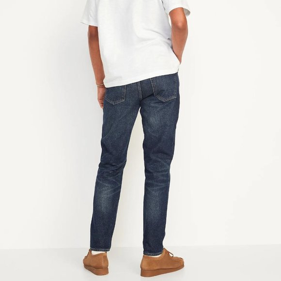 NWT Old Navy Original Straight Taper Non-Stretch Jeans for Men - Picture 2 of 4